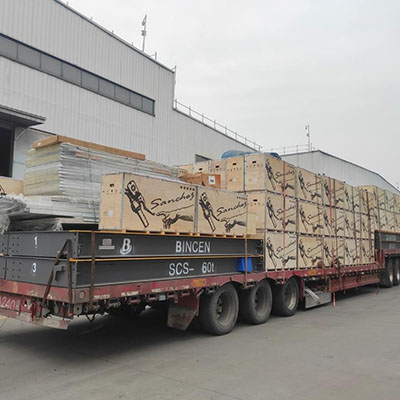 Bincen in Africa: Trusted Since 2002 33 The products exported by Bincen have been loaded outside the workshop and are ready to be transported to the port