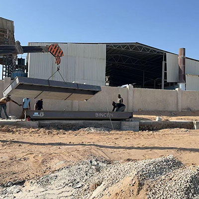 Bincen in Africa: Trusted Since 2002 37 SCS-100T weighbridge