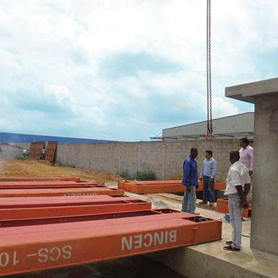 Bincen in Africa: Trusted Since 2002 36 Our technician went to Gabon to provide on-site guidance for the customer's installation