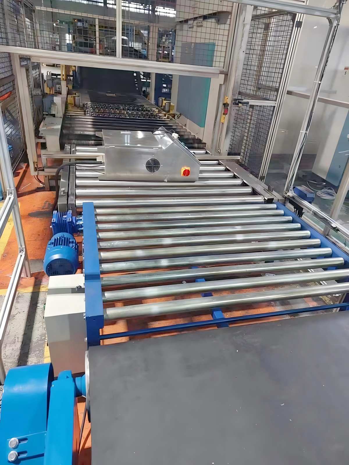 Check Weigher 13 Automatic Roller Checkweigher Integrated in Factory Production Line