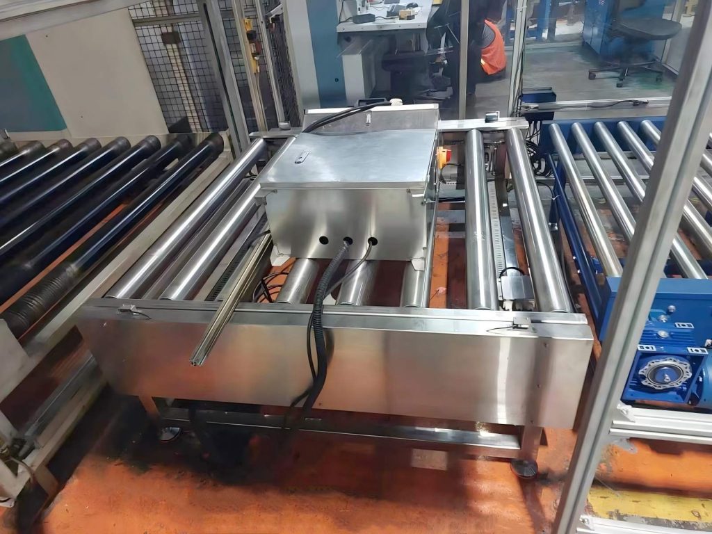 Check Weigher 4 Industrial Roller Conveyor Checkweigher System for Heavy Duty Line