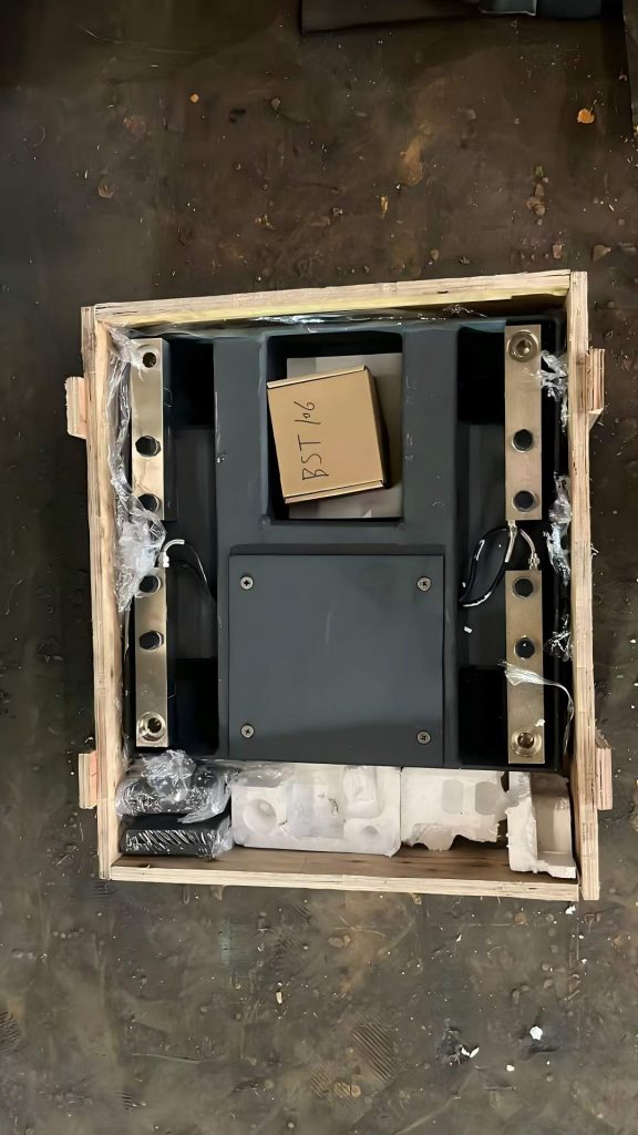 Electronic Platform Scale 6 Platform Scale Weighing Sensors Packed in Wooden Crate