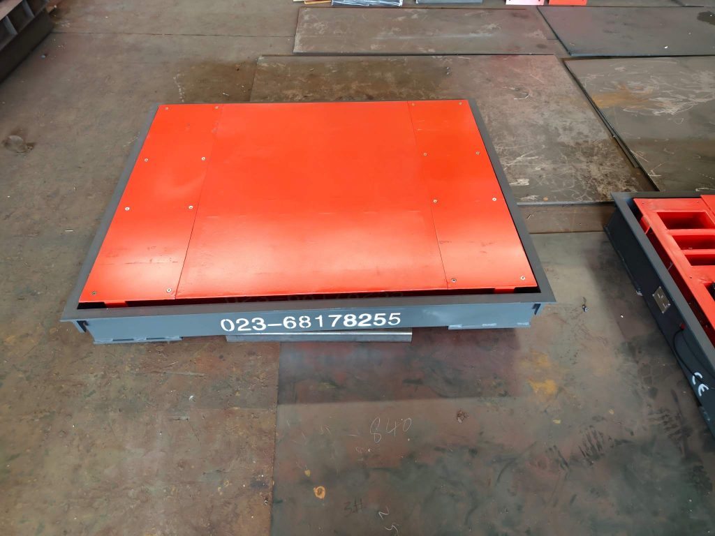 Electronic Platform Scale 7 Red Heavy Duty Industrial Platform Scale Scale Base
