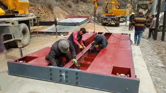 BINCEN Proprietary Design L-beam Truck Scale BINCEN5