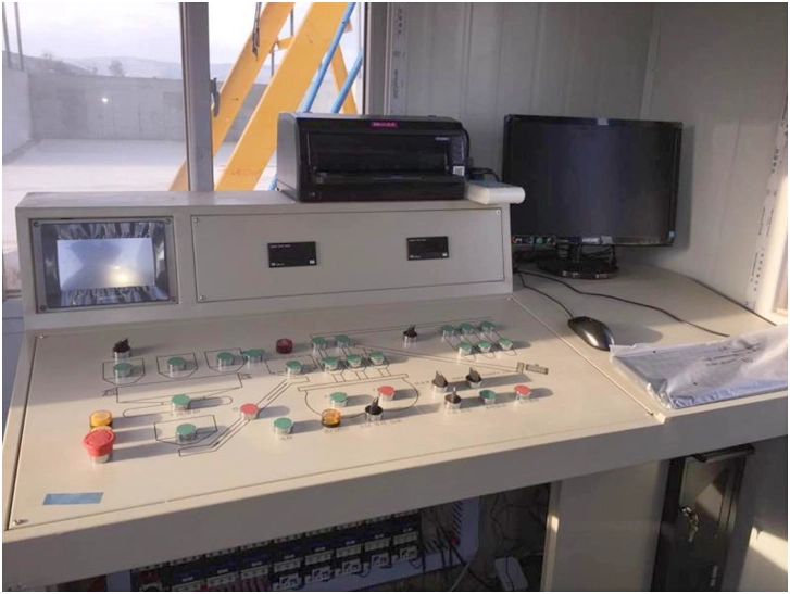 Mixing plant PLC system3