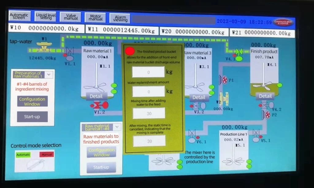 PLC Weighing System 5