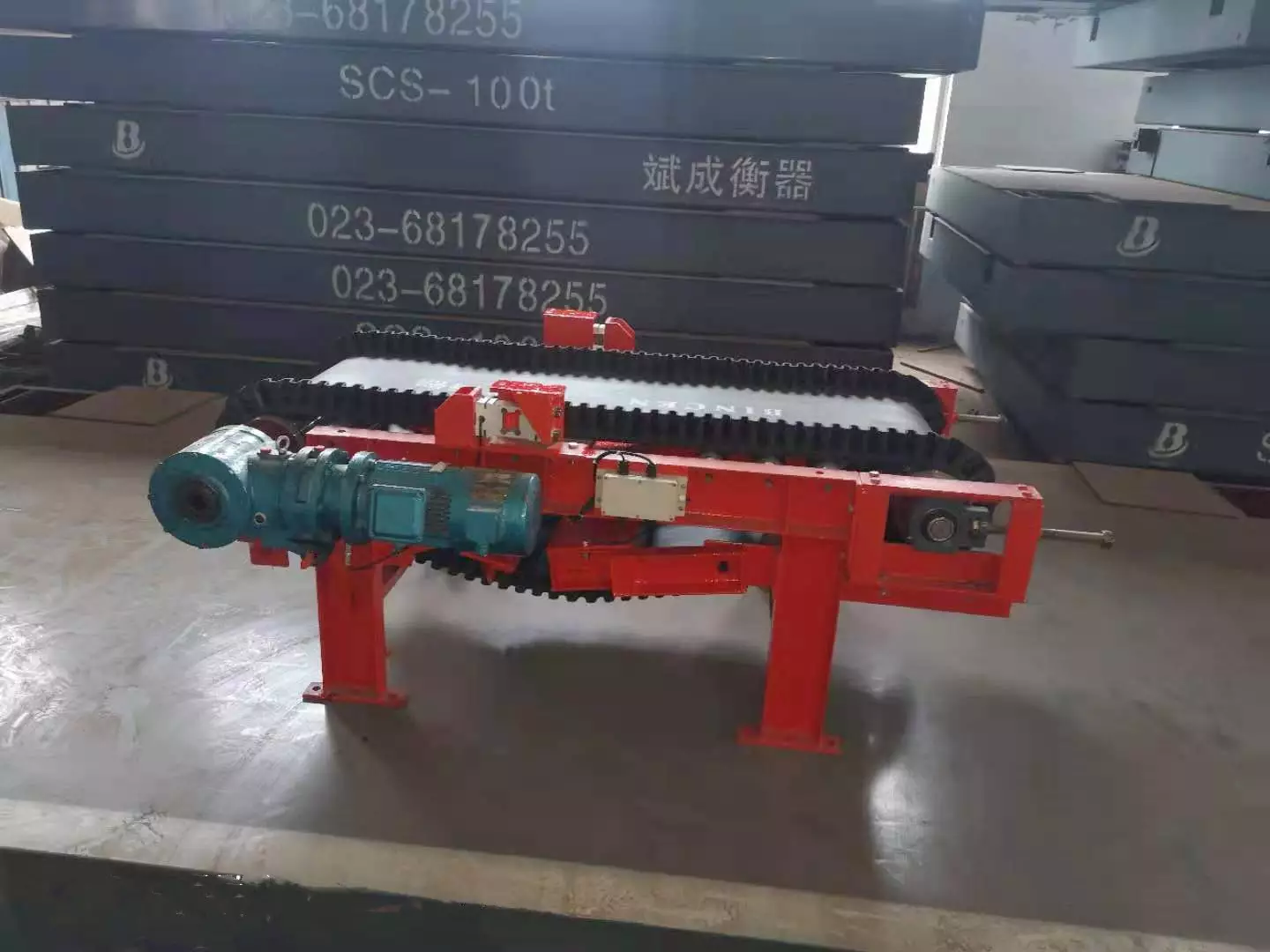 Speed Regulating and Batching Belt Scale5