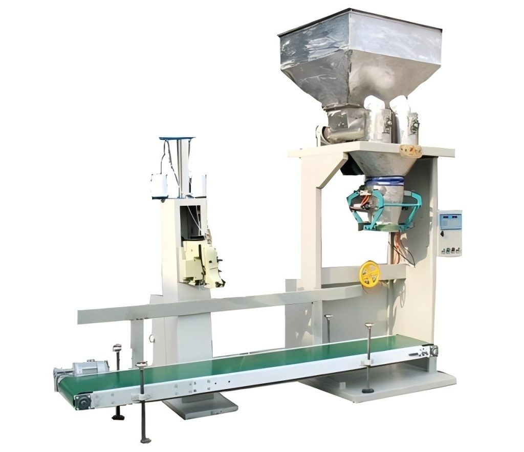 Double-Spiral-Feeding-Hopper-Less-Packaging-Machine