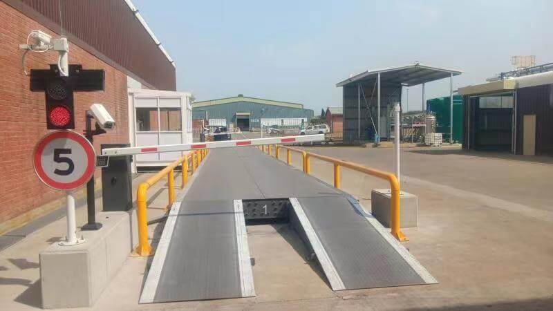 Automatic License Plate Recognition Weighing System