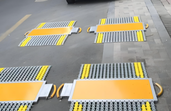 improve protable truck scale accuracy