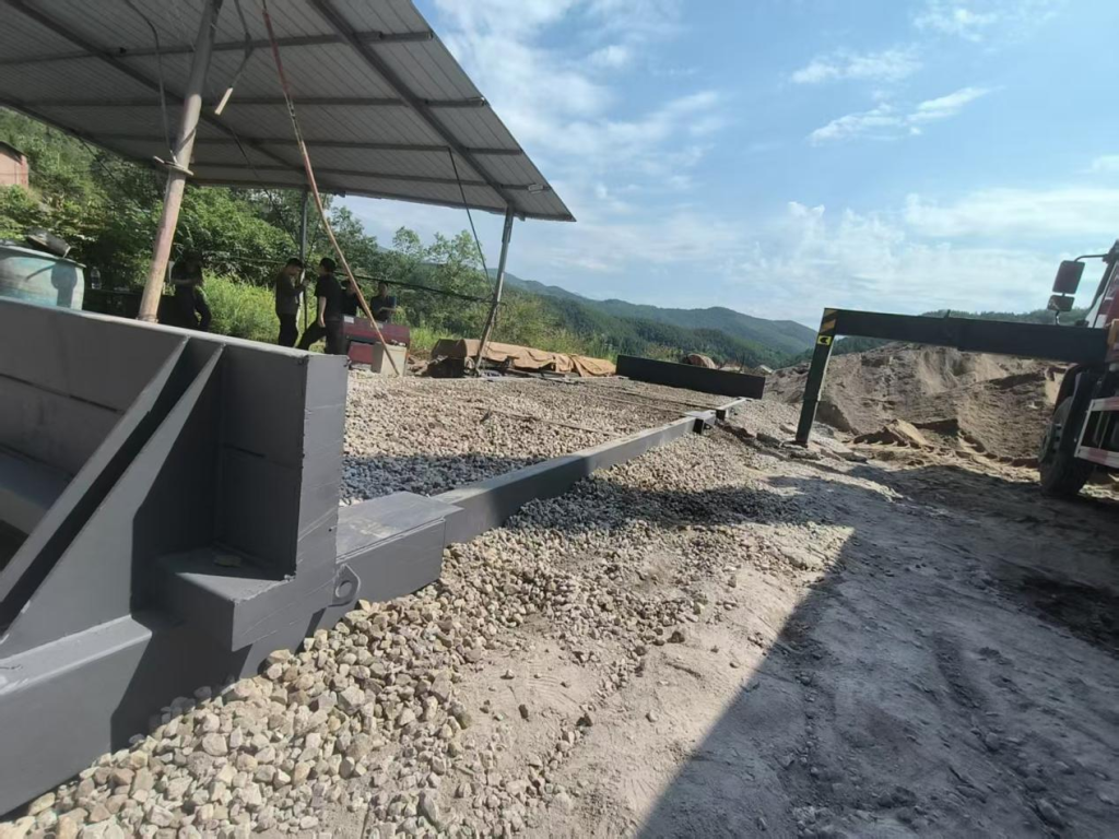 Mobile Truck Scale with Steel Base