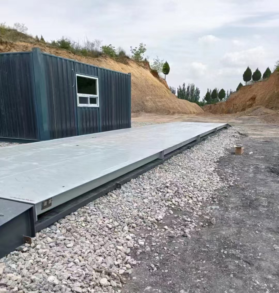 Mobile Truck Scale with Steel Base