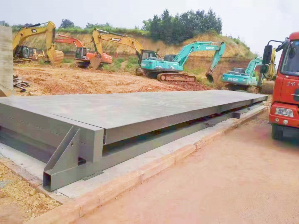 Mobile Truck Scale with Steel Base