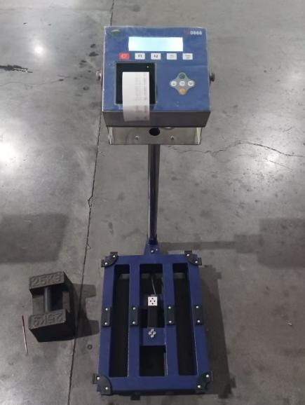 Explosion-proof electronic platform scale with printing function